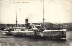 CPA Bateau Compagnie Generale de Transports maritimes Sidi Brahim 