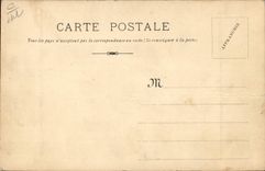 Vintage Postcard Fantaisie Woman Dances (toilée chart)