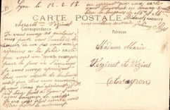 CPA Fantaisie Fleurs (carte toilée) 