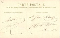 CPA Fantaisie Fleurs (carte toilée) 