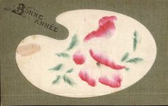 CPA Fantaisie Fleurs 