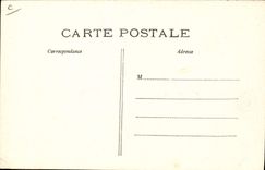 Vintage Postcard Gathering of the Fatty flower of orange tree