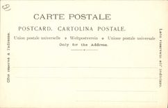 Vintage Postcard Cueillette of the jasmines Parfumerie Molinard Jeune has Grasse