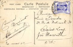 CPA Cueillette du jasmin Cote d'Azur
