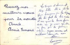 CPA Fantaisie Illustrateur Enfants Bonne annee 