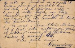 Vintage Postcard Fantasy Illustrator Child Bonen year