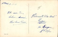 CPA Fantaisie Illustrateur Femme Bonne annee 