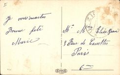 CPA Fantaisie Illustrateur Enfants Paques 