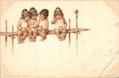 CPA Fantaisie Illustrateur Enfants 