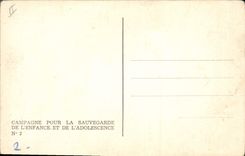 Postal Fantasia Ilustrador Niño son ellos de arcilla o granito