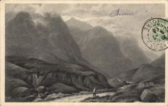 CPA Fantaisie Illustrateur Paysage 