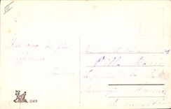 Vintage Postcard Fantasy Women Happy new year