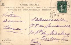 Vintage Postcard Fantasy Hinds Christmas