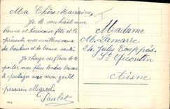 CPA Fantaisie Illustrateur Fleurs 