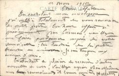 CPA Militaria Lord Kitchener Ministre de la Guerre Anglais 
