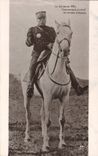 Vintage Postcard Militaria General Pau Ordering in chief army of Alsace