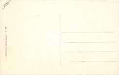 Vintage Postcard Militaria General Pau Ordering in chief army of Alsace