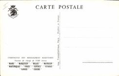 CPA Bateau Paquebot Compagnie des Messageries Maritimes Maori Marquisien Malais Mauricien Martiniquais Vosges Ventoux Vivarais Vanoise Vercors