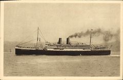 CPA Bateau Paquebot Cie Paquet SS Marechal Lyautey 