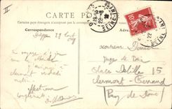 CPA Bateau Paquebot Dieppe Depart du Paquebot La Manche