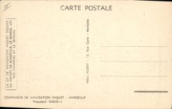 CPA Bateau Paquebot Medie II Paquet Marseille