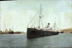 CPA Bateau Paquebot Marseille Le Marechal Bugeaud sortant du port 