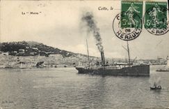 Vintage Postcard Boat Steamer This Marsa