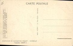 CPA Bateau Paquebot Medie II Paquet Marseille