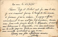 CPA Bateau Paquebot SS Mariette Pacha Compagnie des Messageries Maritimes par grosse mer 