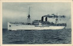 CPA Bateau Paquebot Medie II Paquet Marseille 