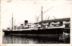 CPM Bateau Paquebot Marigot Cie Generale Transat 