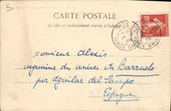 CPA Cueillette du jasmin Grasse 