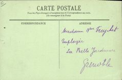 Postal Recolección de los azahares sobre la Costa Azul