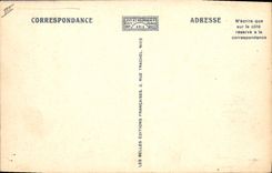 Vintage Postcard Cueillette of the jasmines Dimensions Azure flowered