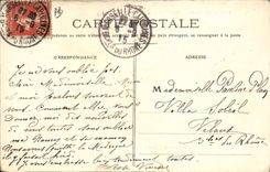 Vintage Postcard Cueillette of the jasmines Parfurmerie Molinard Jeune has Grasse