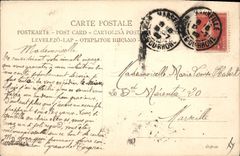 Vintage Postcard Fantasy Woman Angel