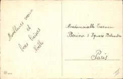 Vintage Postcard Fantasy illustrator Flowers co. Catherine