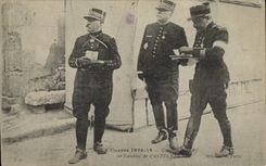 Vintage Postcard General Militaria Joffre and the General one of Castelnau