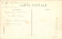 Vintage Postcard Boat Steamer Le Havre Normandia New boat of Southampton