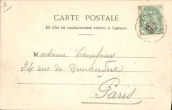 Vintage Postcard Boat Steamer St Nazaire the Deck chair Navarre