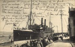 CPA Bateau Paquebot Transatlantique La Navarre St Nazaire 