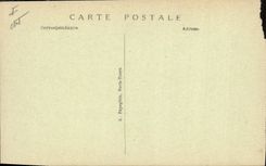 Vintage Postcard Paris Bell the Savoyard one of Montmartre Francoise Marguerite