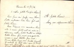 Vintage Postcard Bell Easter Chick