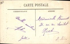 Postal Campana Chatellerault Iglesia SdT Jean el Evangelista