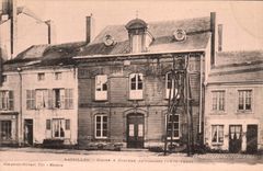 Vintage Postcard Bell Bazeilles provisional Church and bell-tower