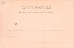 Vintage Postcard Bell Bazeilles provisional Church and bell-tower