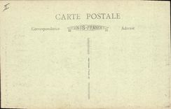 Vintage Postcard Feurs Bell Jacquemard of the church Notre Dame