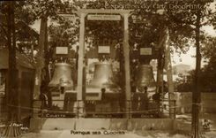 CPA Cloche Portique des cloches Exposition des Arts Decoratifs Paris 