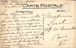 CPA Cueillette des violettes Cote d'Azur
