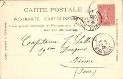 Vintage Postcard Cueillette of Cassies Parfumerie Molinard Jeune has Grasse